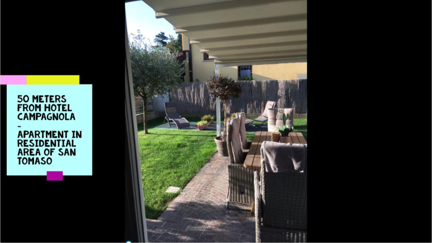 Appartamento Campagnola Con Giardino Privato E Due Camere Da Letto Buitenkant foto